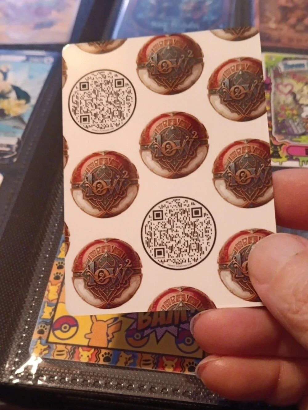 Dragapult Neon Retro Art Card featuring BK Burger Scene